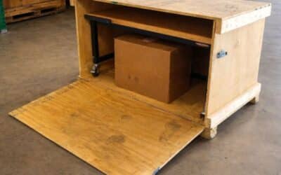 Cajas de Madera para Ferias y Muestras Comerciales